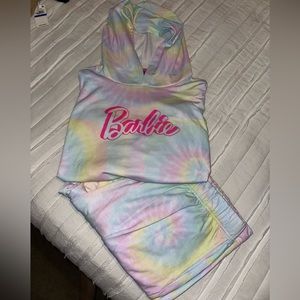 Barbie tracksuit set! Size XL